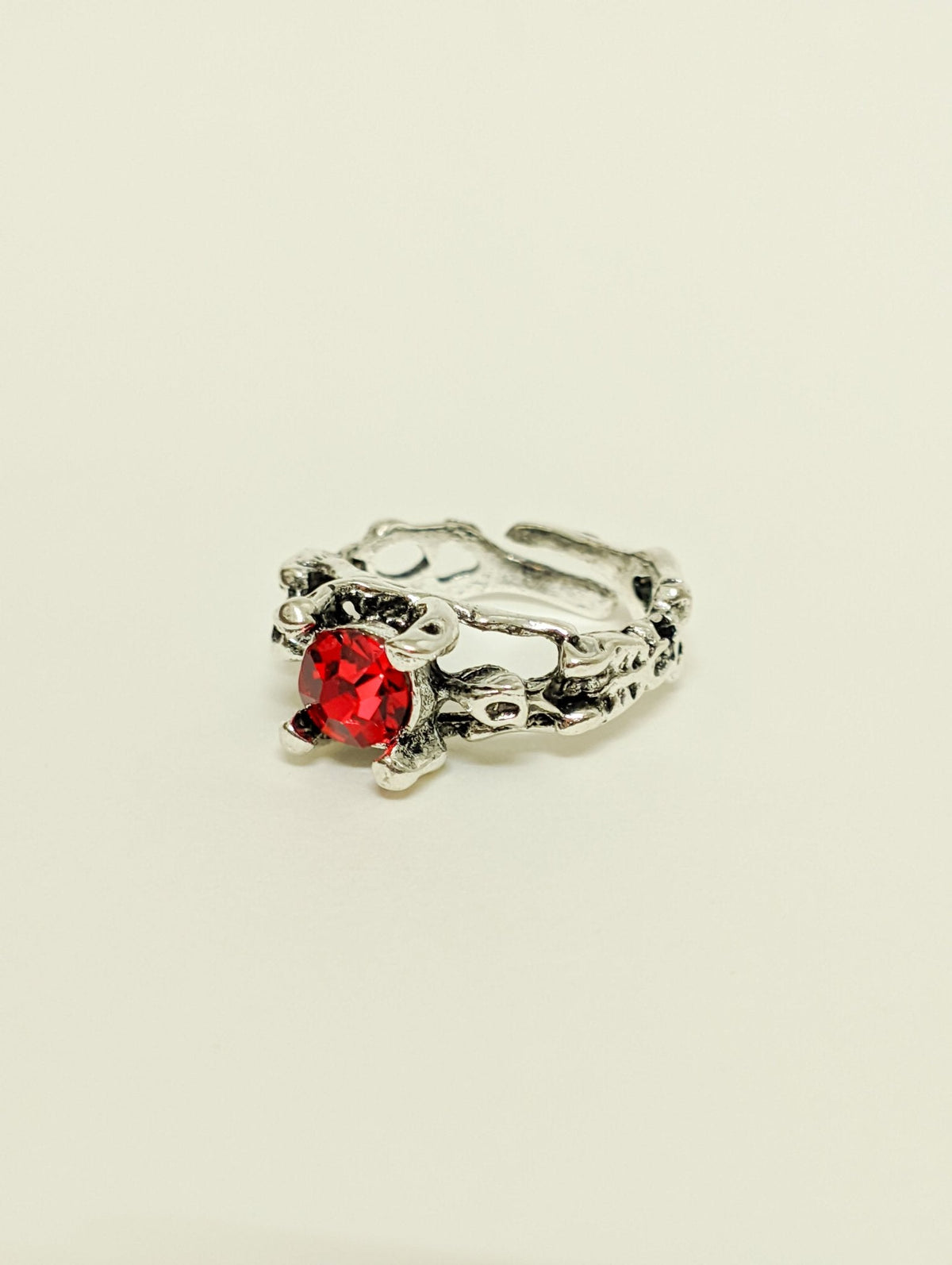 Crimson Crest Ring